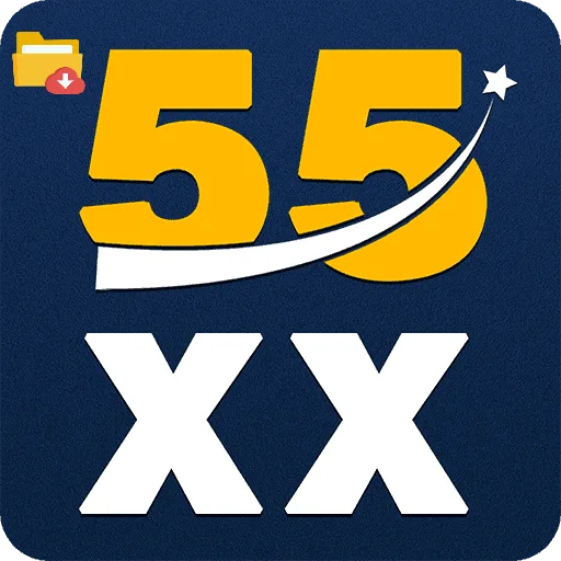 Banner destacando o app 55xx disponível para baixar grátis