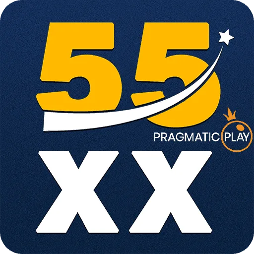 Imagem ilustrativa mostrando a plataforma 55xx com variedade de jogos online e provedores populares.