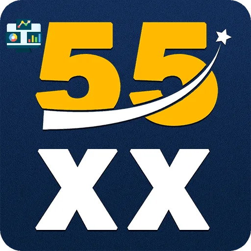 Banner promovendo todos os jogos disponíveis na 55xx